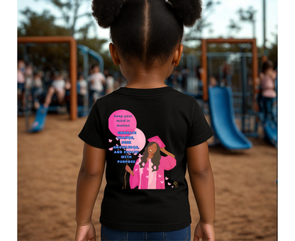 Knowledge Is Power Baby Jersey Tee for Girls