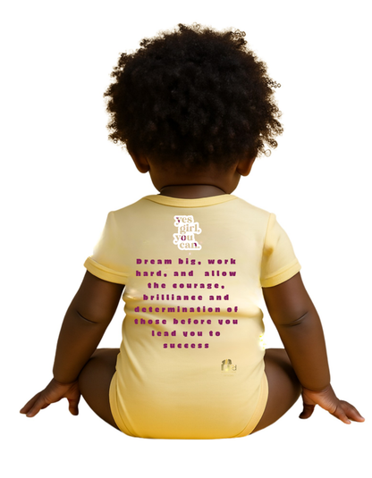 Proud Future HBCU Graduate Short Sleeve Onesie Tee for Girls