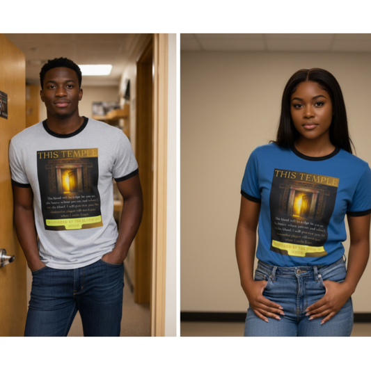 This Temple Covered Graphic Tee