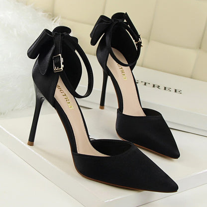 Women's Elegant Bowknot Heel