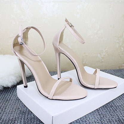 Strappy Stihletto Heel Sandals