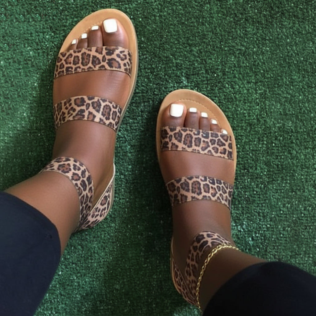 Women's Printed Slide Sandals