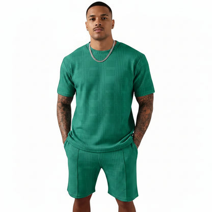 Men's 2-Piece Matching Short Set