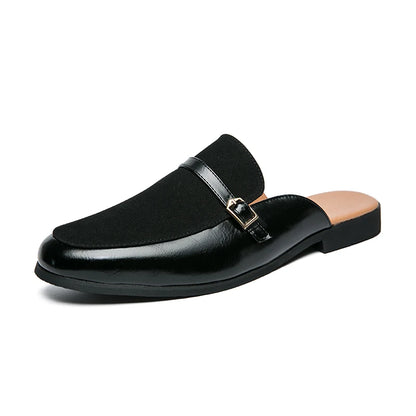 Men's Suede Genuine Leather Retro Dress Sandals
