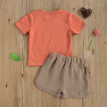Girls' Here Comes The Sun 2-Piece Short Set