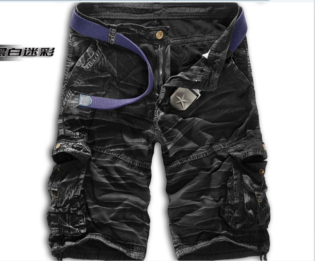 Men's Camo Cargo Shorts
