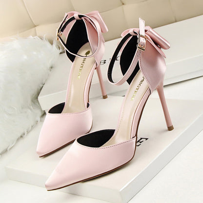 Women's Elegant Bowknot Heel
