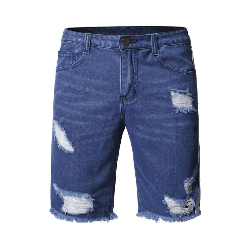 Youth Boys Distressed Denim Shorts