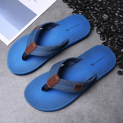 Men's Handmade Cotton Flip Flop Sandals