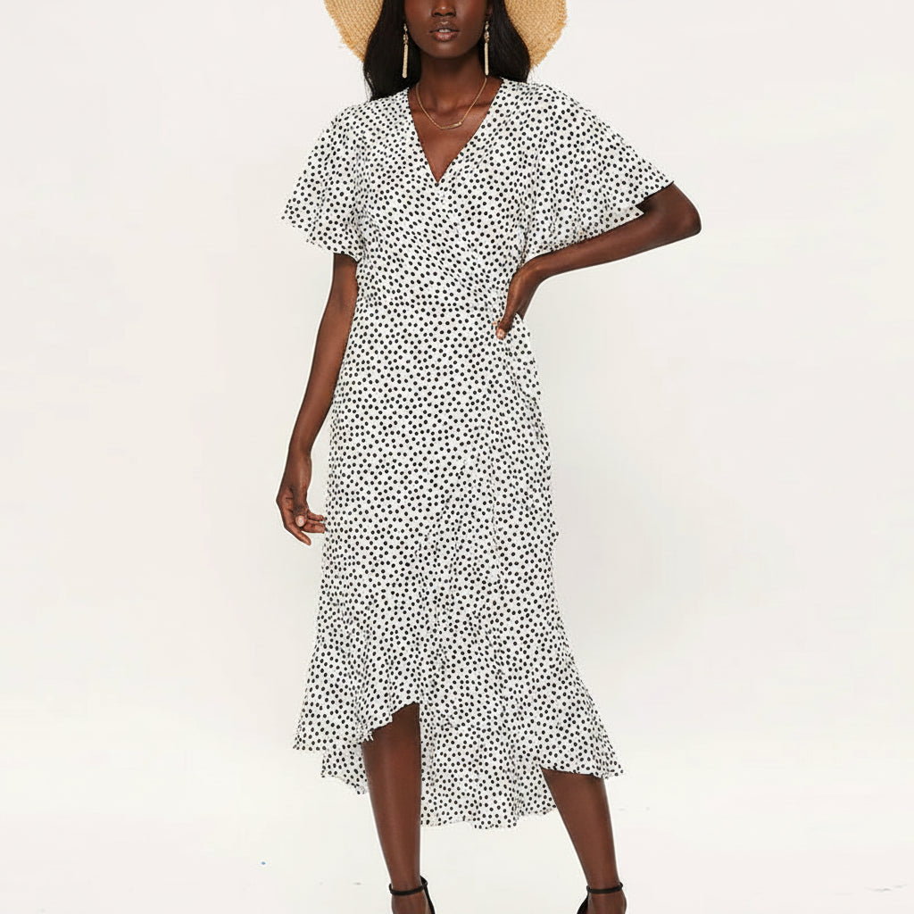 Floral Print Boho Maxi Dress