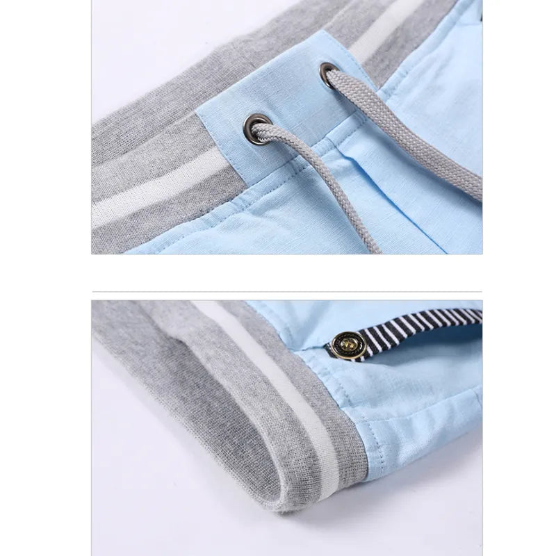 Men's Linen Cotton Casual Shorts