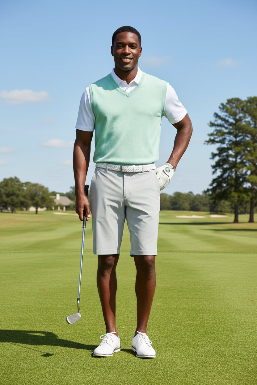 Men's Premium Golf Shorts | Stretch Performance Shorts | Breathable Athletic Wear