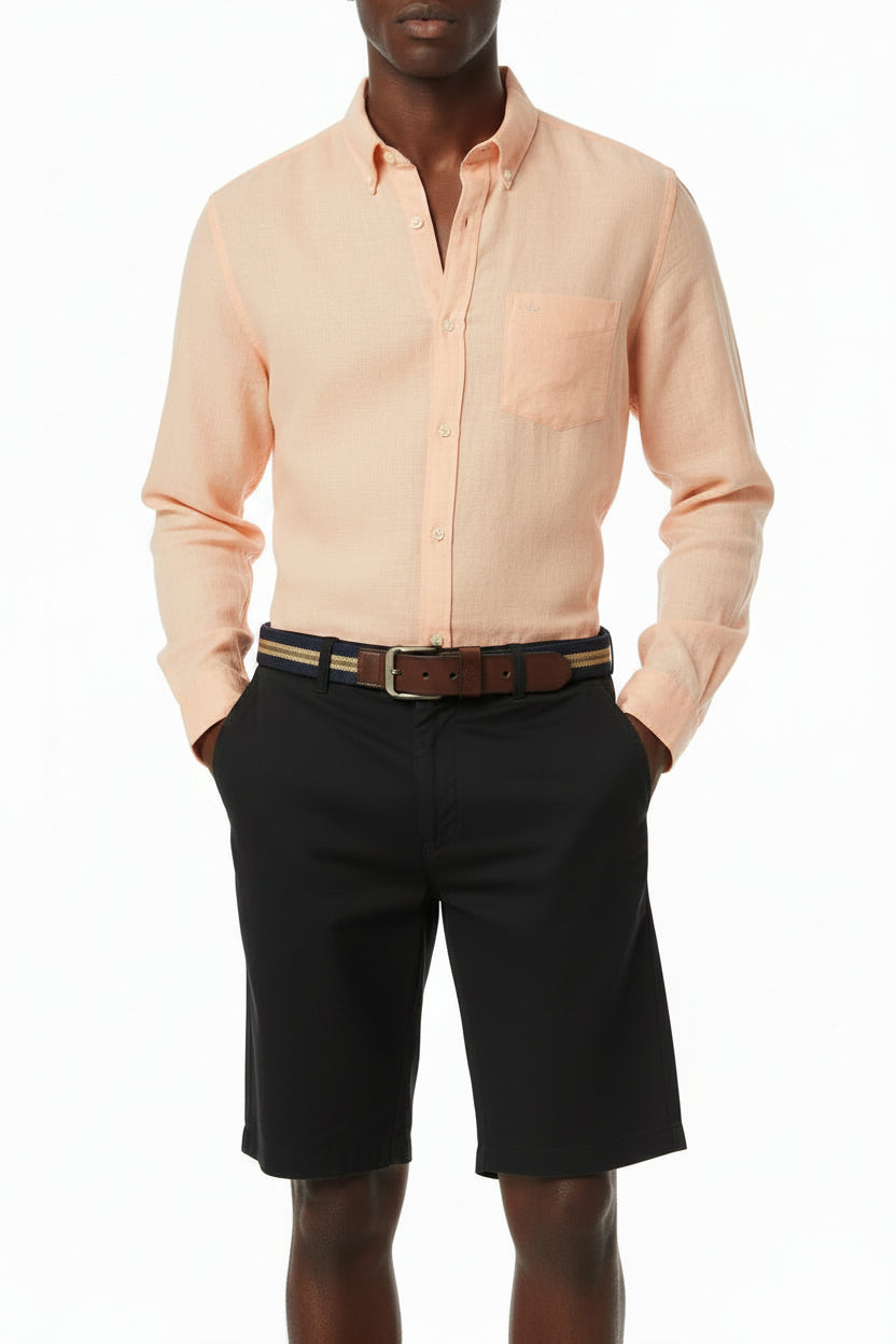 Men's Linen Casual Shorts