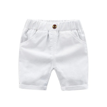 Boys' Cotton Elastic Waist Shorts
