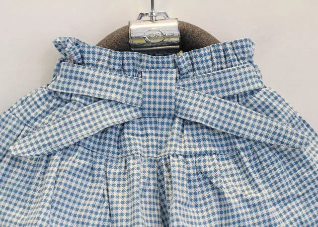 Girls' Bluebell Bow Sleeveless Short Set