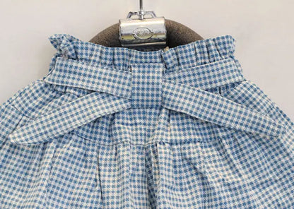 Girls' Bluebell Bow Sleeveless Short Set
