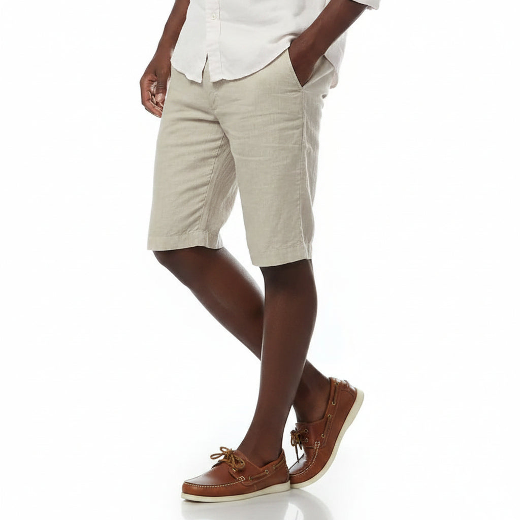 Men's Linen Casual Shorts