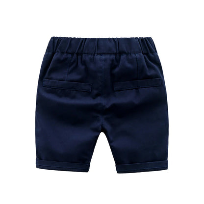 Boys' Cotton Elastic Waist Shorts