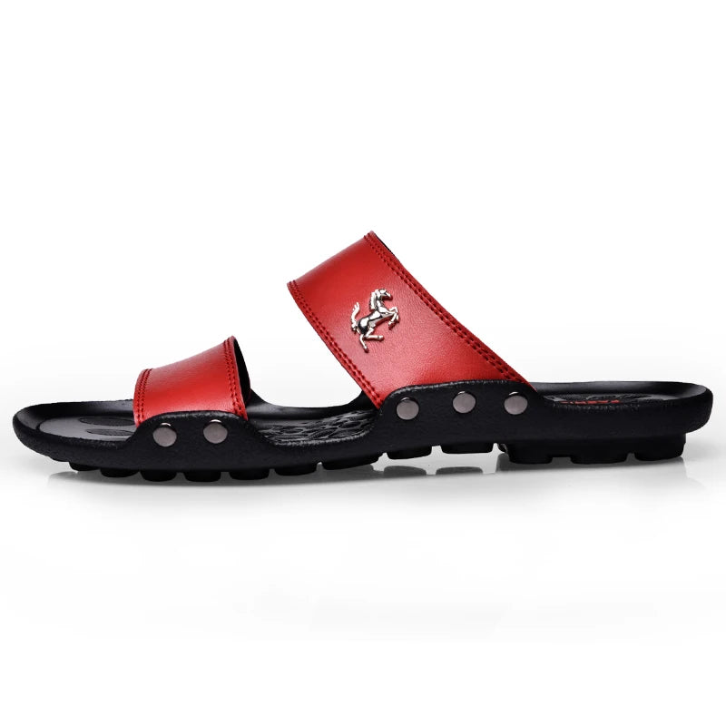 Men's Platform Slip-On Slippers
