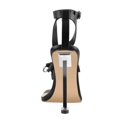 Women's Square Toe Stiletto Ankle Strap Sandals