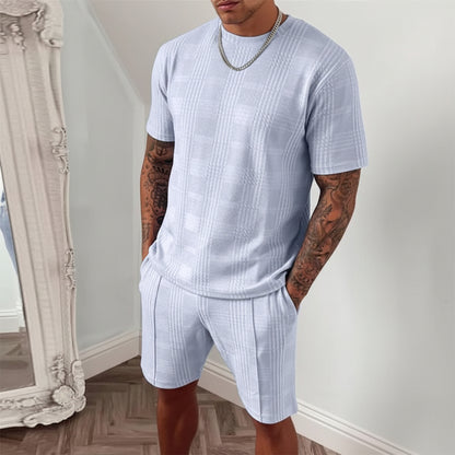 Men's 2-Piece Matching Short Set