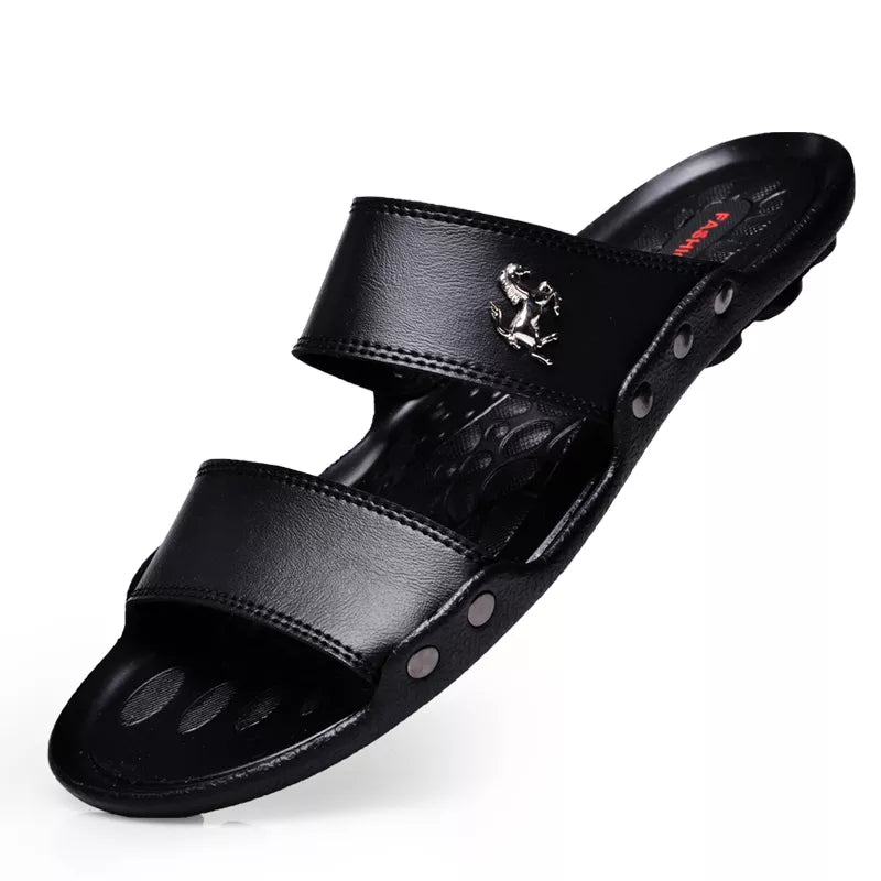 Men's Platform Slip-On Slippers