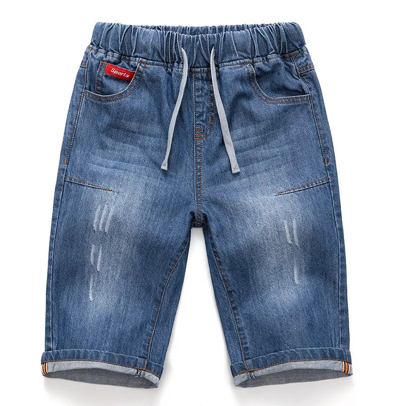 Boys Plaid Drawstring Shorts for Youth Boys
