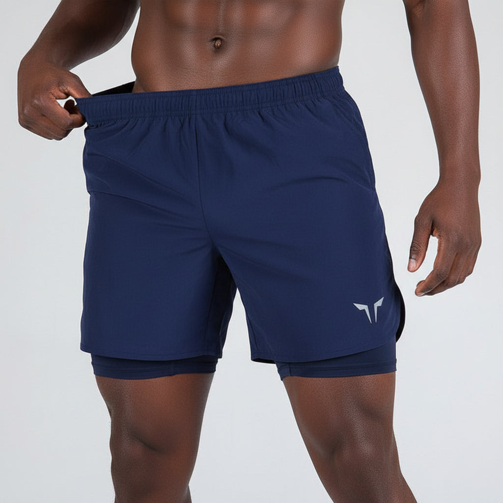 Men's 100% Polyester Quick-Dry Sport Shorts