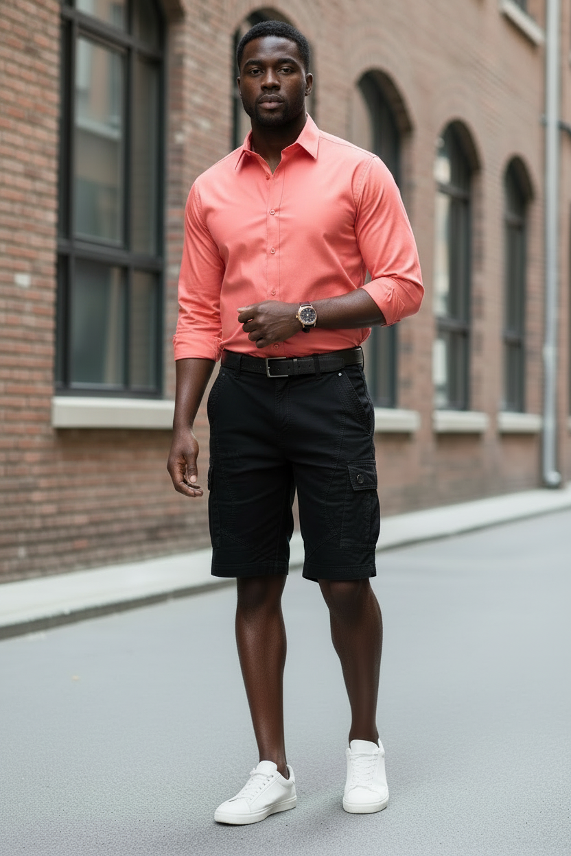 Men's Premium Cotton Track Shorts