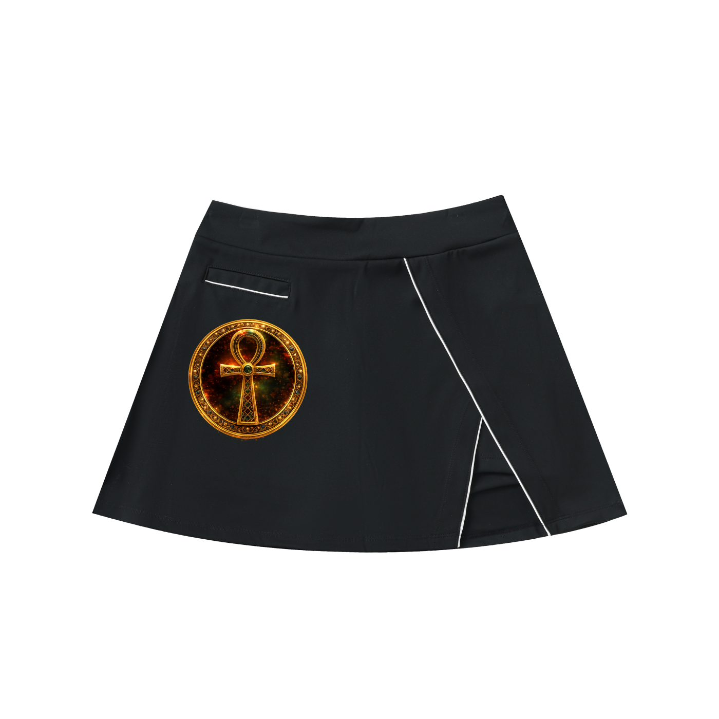 Power Fist A-Line Skirt