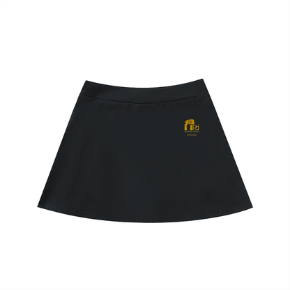 "Eternal Spirit" Ankh High-Waist A-Line Skirt