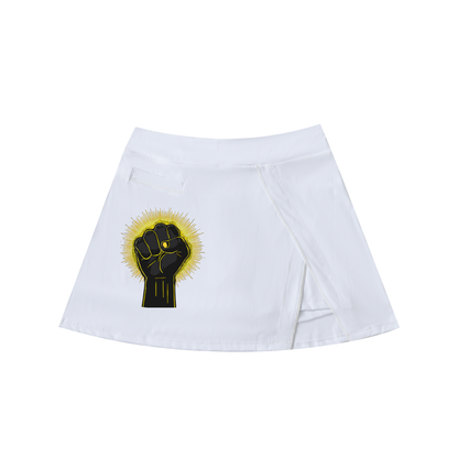 Power Fist A-Line Skirt