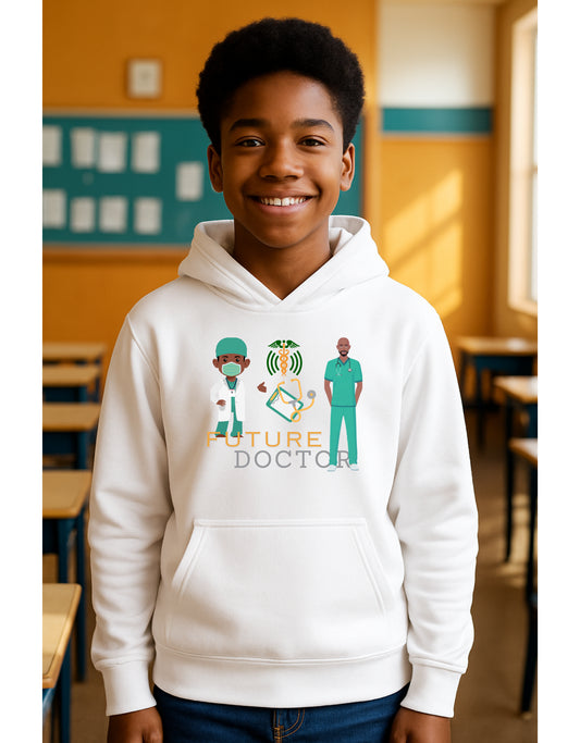 Future Doctor Youth  Hoodie for Boys