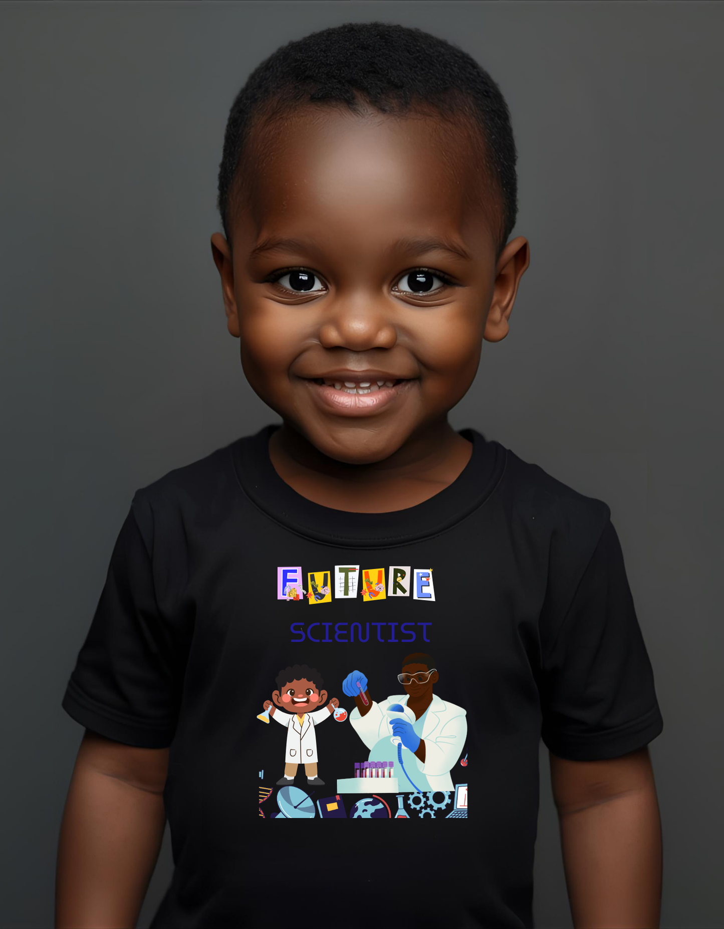 Future Scientist Baby Jersey Tee for Boys