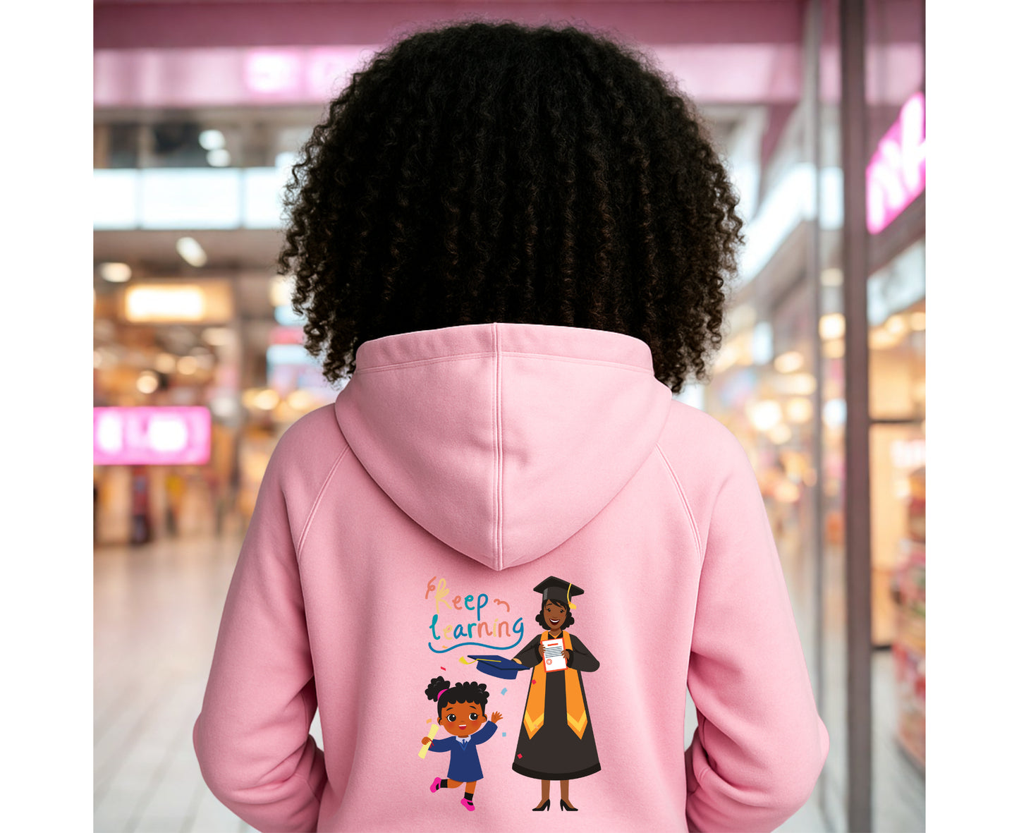 Future HBCU Graduate "Keep Rising" Youth Hoodie