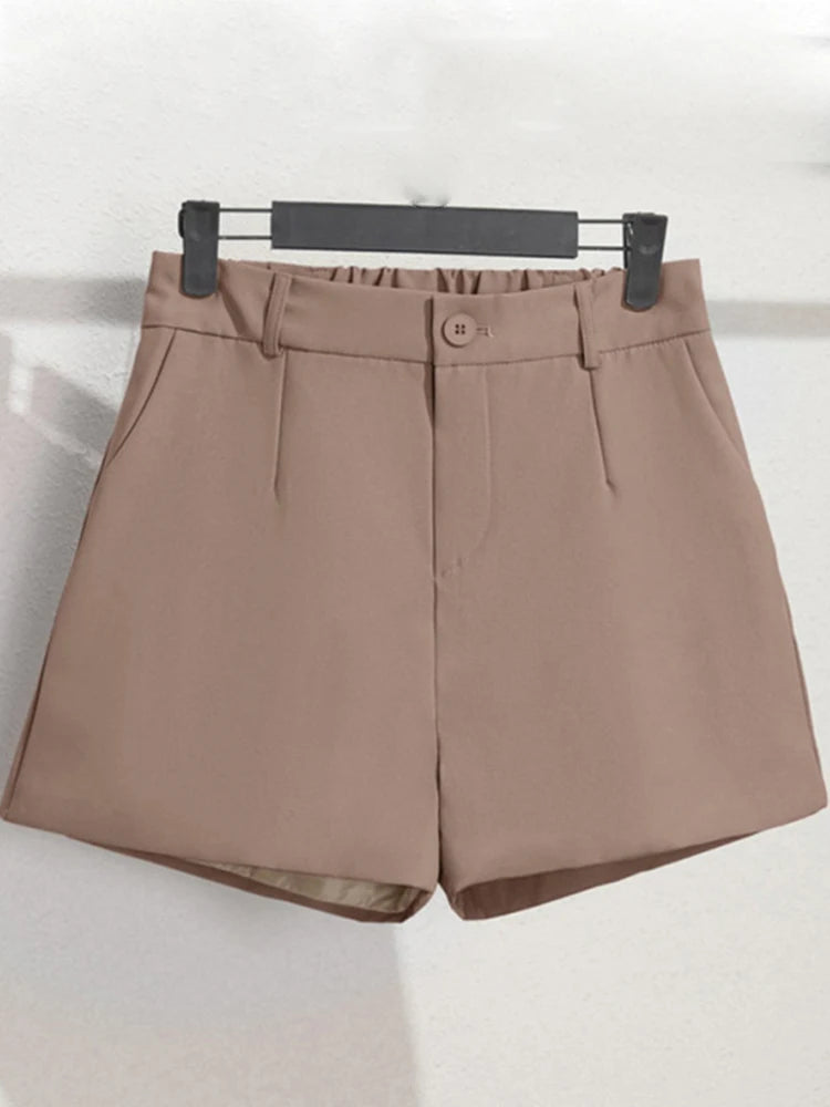 Youth Girls' Wide-Leg High-Waist Shorts
