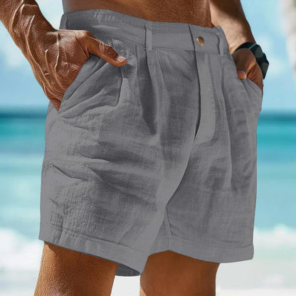 Men's Cotton Linen Shorts
