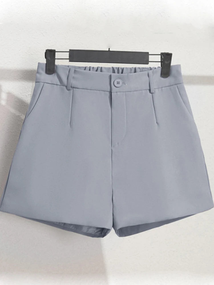Youth Girls' Wide-Leg High-Waist Shorts