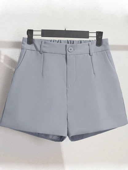 Youth Girls' Wide-Leg High-Waist Shorts