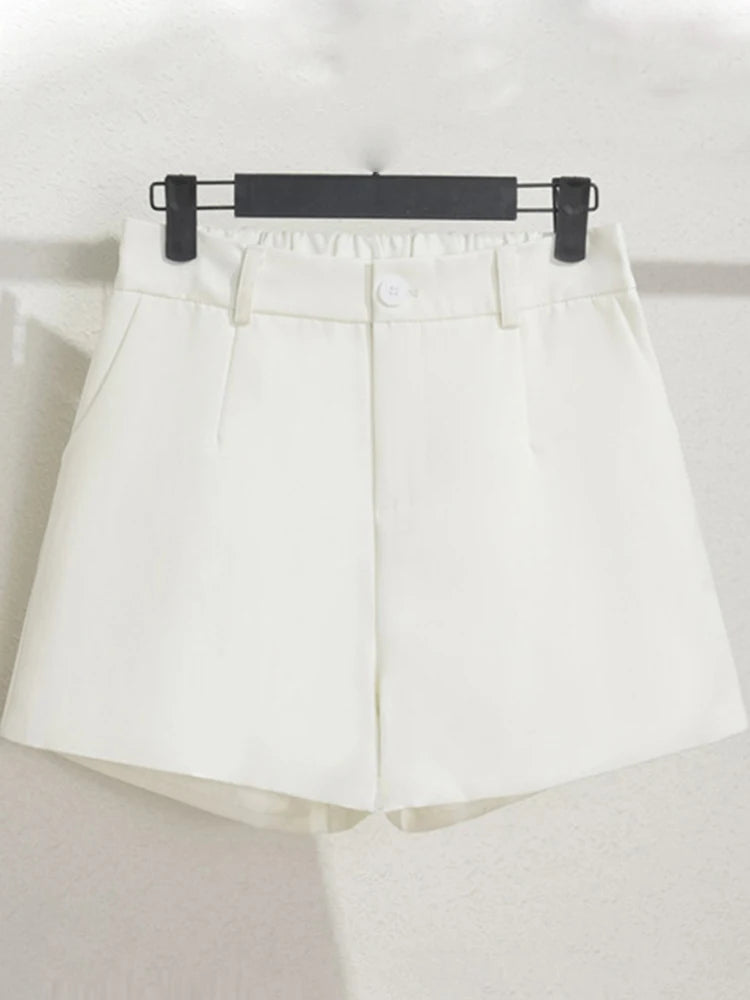 Youth Girls' Wide-Leg High-Waist Shorts