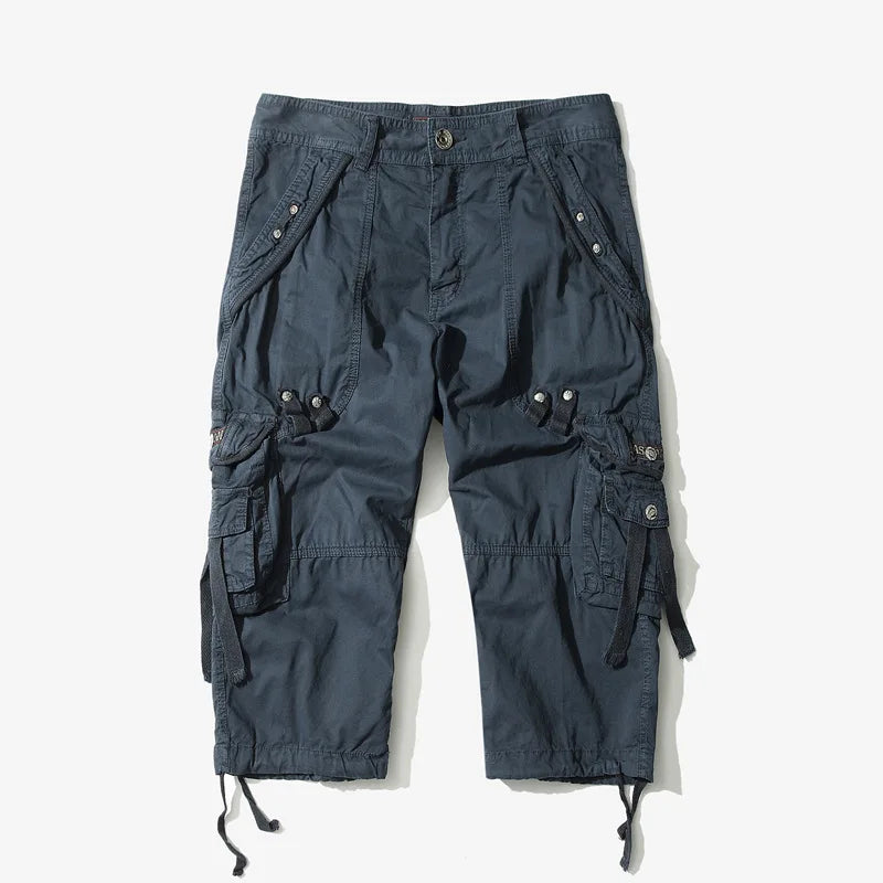 Youth Boys Knee-Length Cargo Shorts