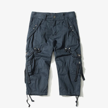Youth Boys Knee-Length Cargo Shorts