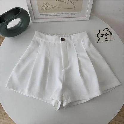 Youth Girls' High Waist Casual Shorts