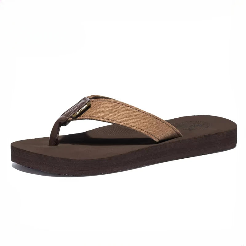 Men's Air Mesh Platform Flip Flop Sandals