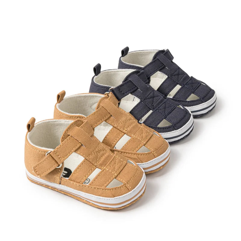 Baby Boys' Canvas Anti-Slip Sandals