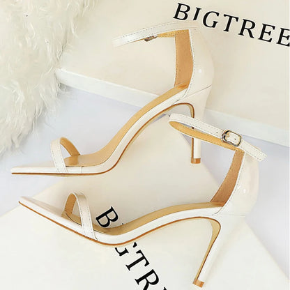 Stiletto Heeled Sandals