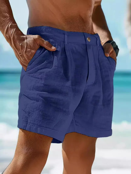 Men's Cotton Linen Shorts