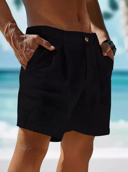 Men's Cotton Linen Shorts