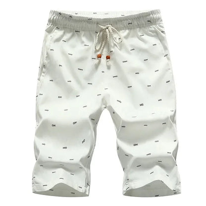 Men's Cotton Casual Beach Shorts