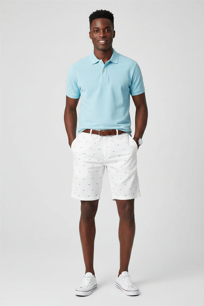 Men's Cotton Casual Beach Shorts